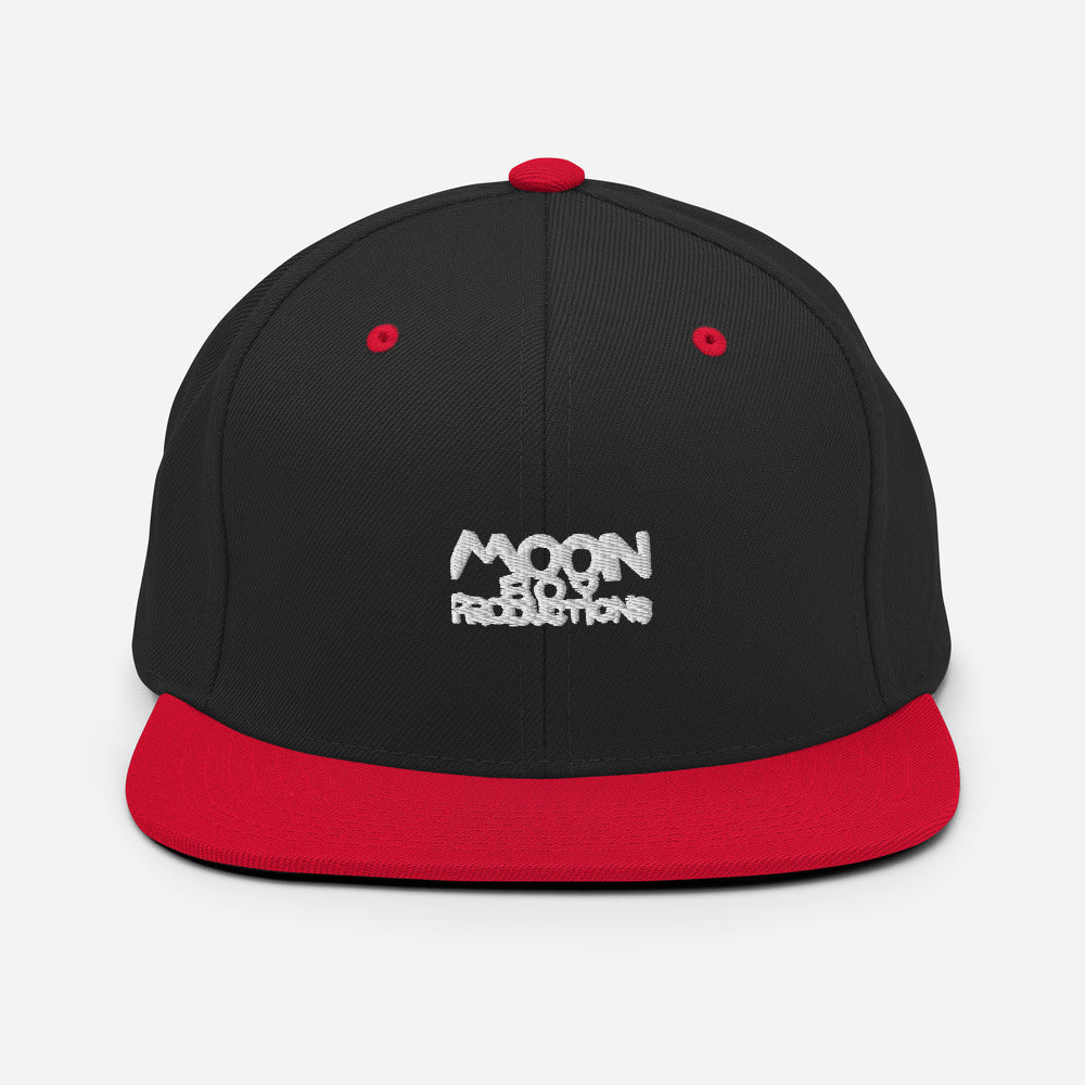 Basic MoonBoy logo snapback hat